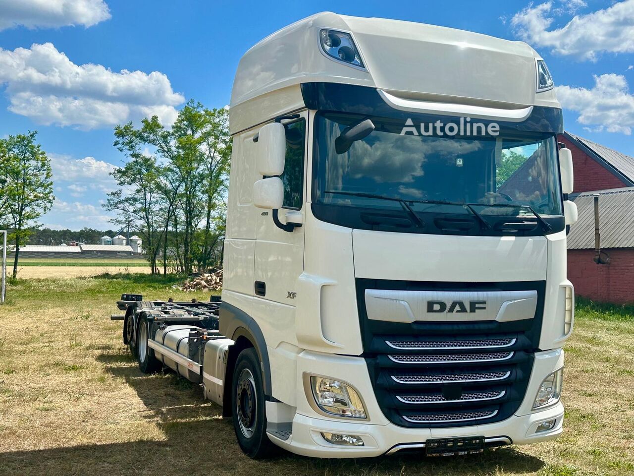 DAF XF 480 FAR BDF vozilo za prijevoz kontejnera