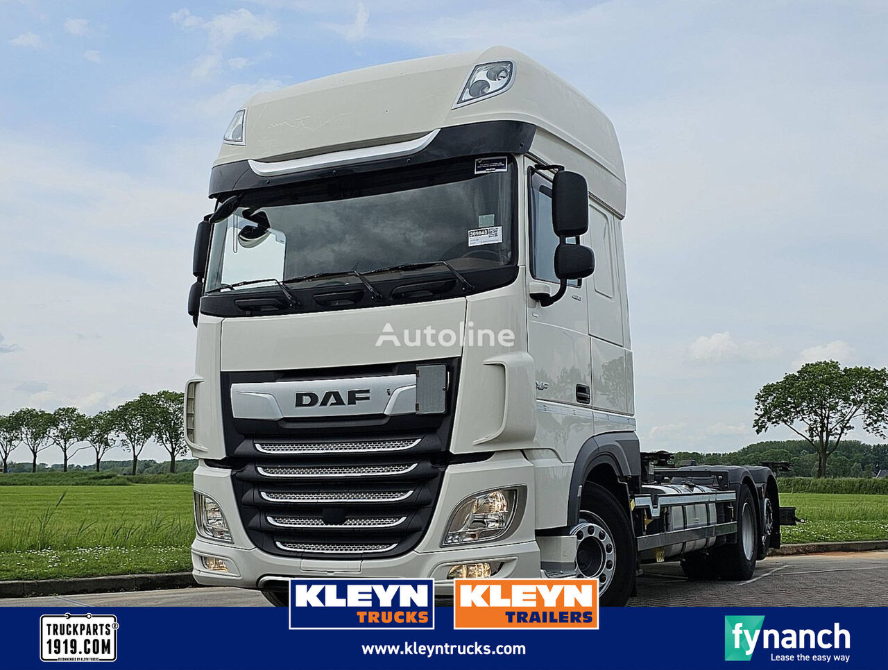 DAF XF 480 intarder multi bdf konteyner taşıyıcı kamyon