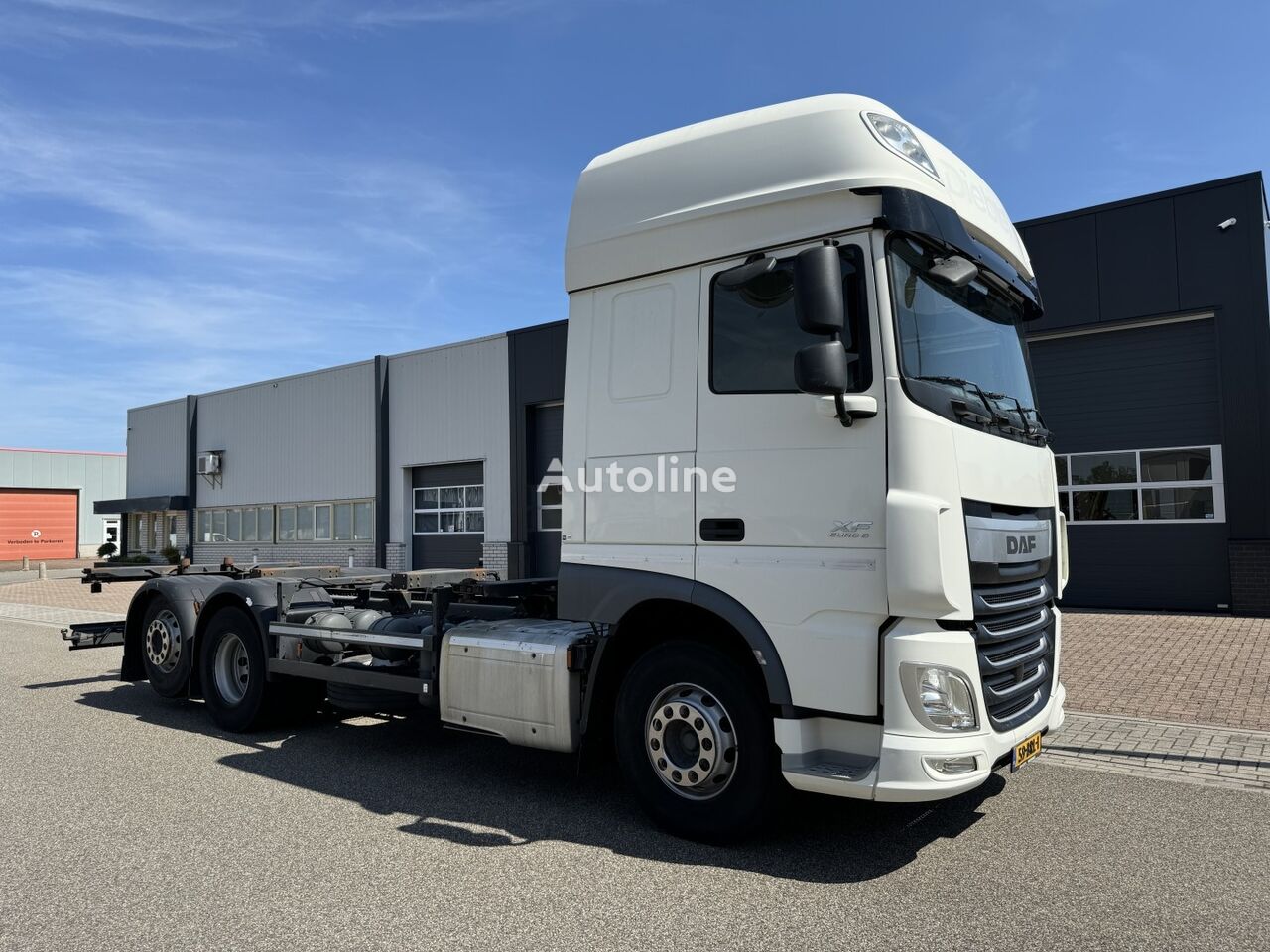 camion porte-conteneur DAF XF440 BDF