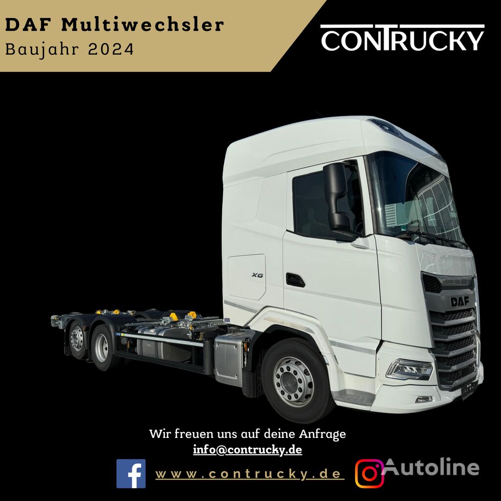 new DAF XG 480  container chassis