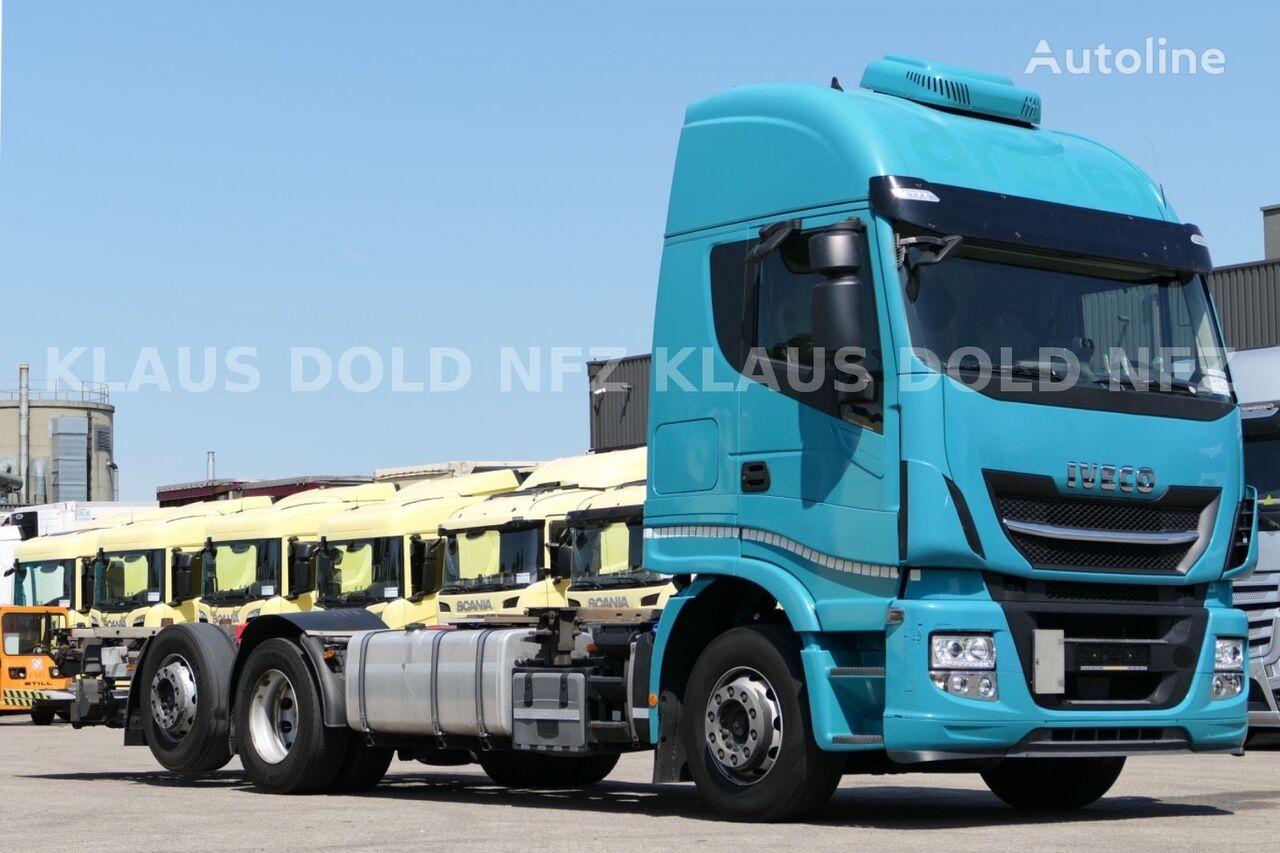 IVECO 460 Stralis BDF Retarder Vollluft 2-Tanks LBW konttiauto