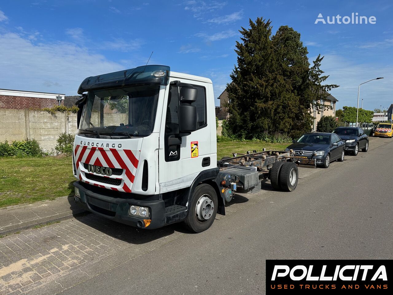 konteinervežis sunkvežimis IVECO Eurocargo 90E18