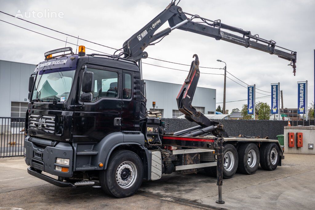 контейнеровоз MAN TGA 35.390 BL - HIAB 195