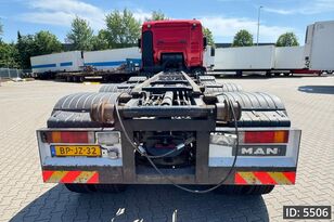 MAN TGA 37.480 Day Cab, Euro 3, NCH System / 8x4 / Full steel / TOP  containerchassi lastbil