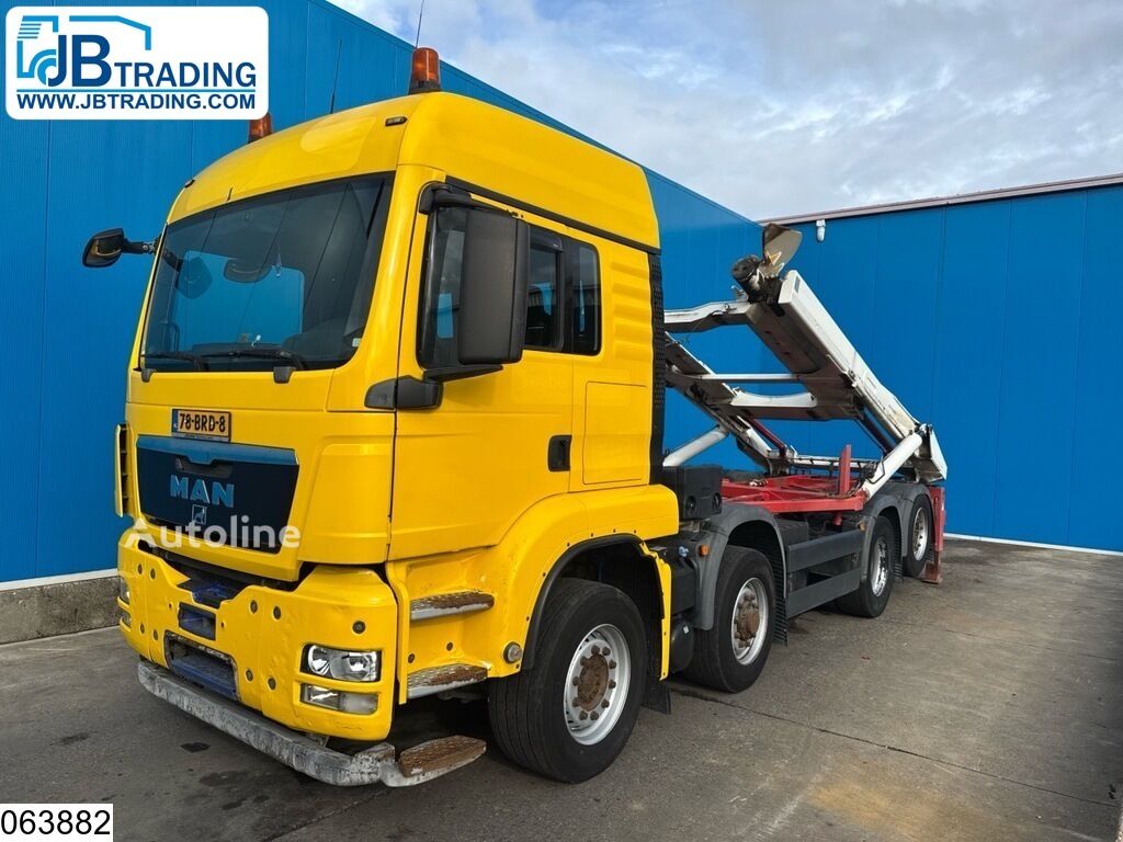 Venta de MAN TGS 34 480 8x2, EURO 5, Silosteller camión de contenedores | Autoline BO MAN TGS 34 480 8x2, EURO 5, Silosteller camión de contenedores - Autoline