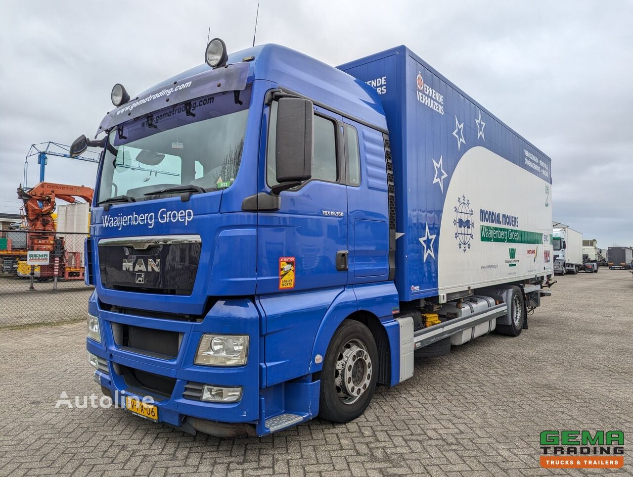 MAN TGX 18.360 4x2 XL Euro4 - BDF - Moving Box - Tail Lift 2000KG -  camión de contenedores