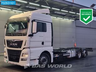 MAN TGX 24.420 6X2 XLX Retarder 2x Tanks Standklima Euro 6 containertransporter