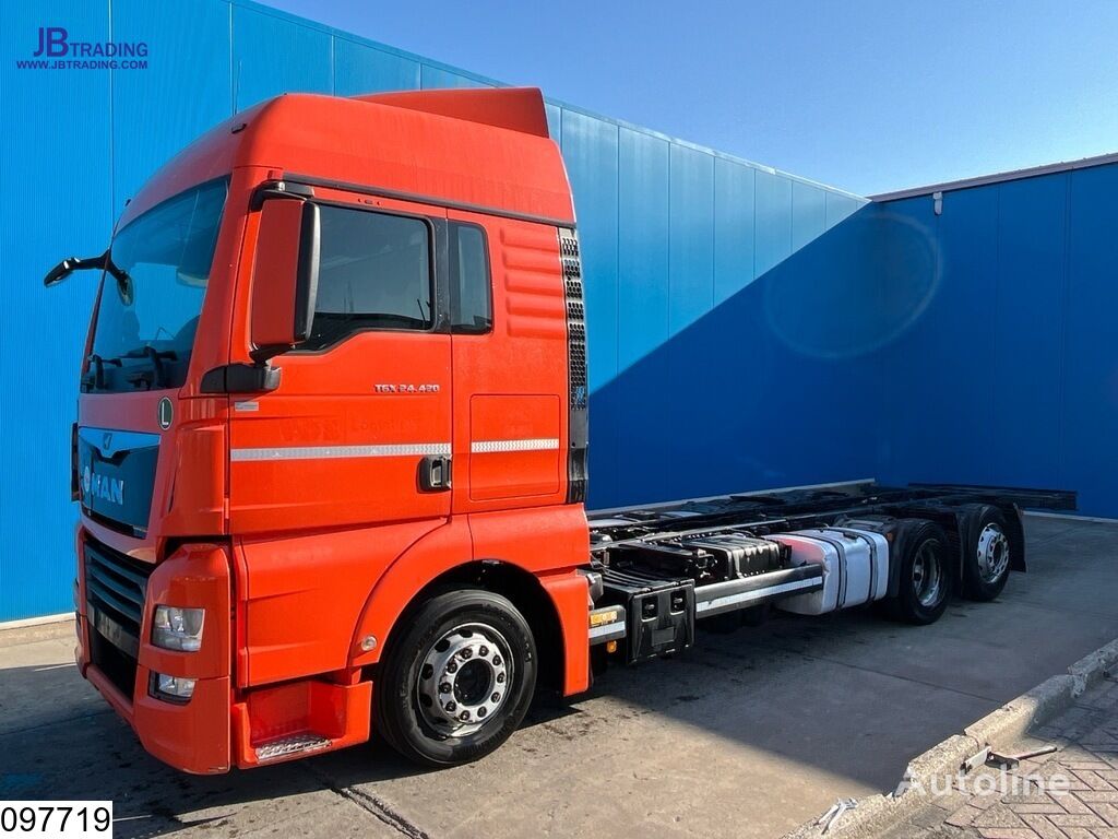 MAN TGX 24 420 EURO 6, Retarder, BDF container chassis