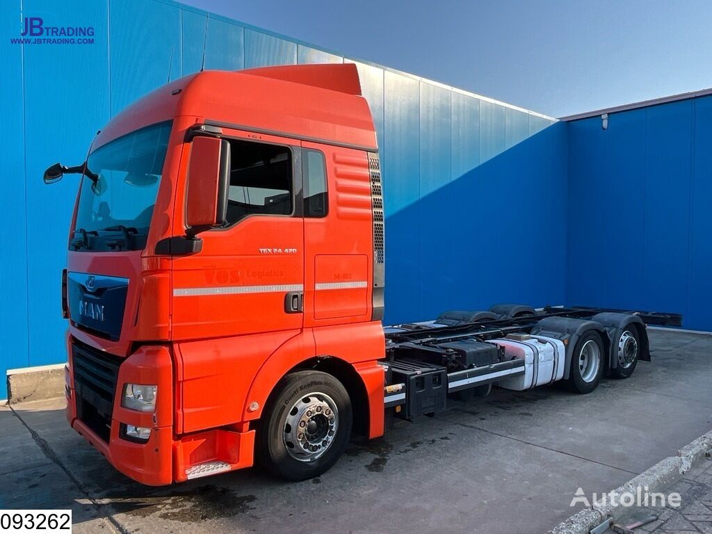 MAN TGX 24 420 EURO 6, Retarder, BDF container chassis