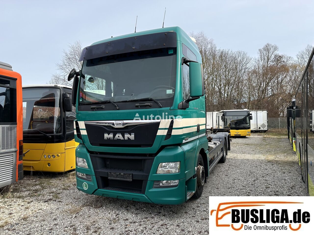 MAN TGX 26.440  containerchassi lastbil