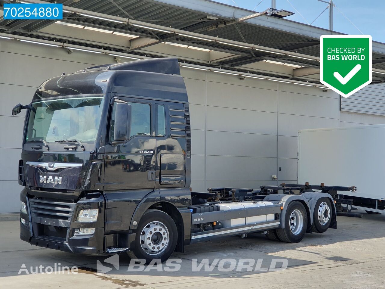 MAN TGX 26.460 6X2 XLX Retarder Lift+Lenkachse ACC Navi Euro 6 vozilo za prijevoz kontejnera