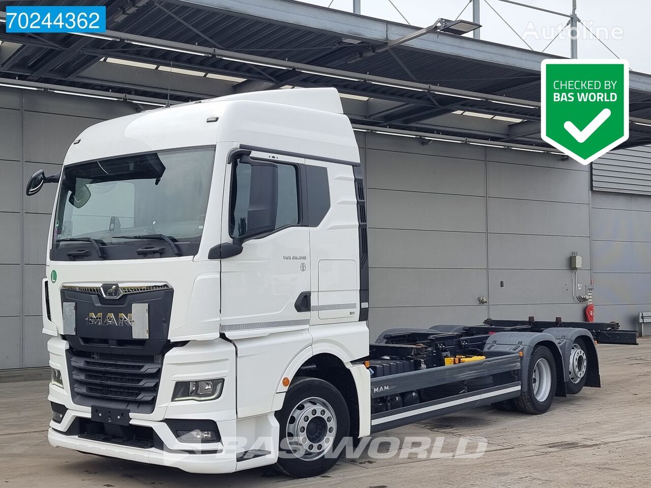 MAN TGX 26.510 6X2 GM Retarder ACC Liftachse Euro 6 konteinervedējs