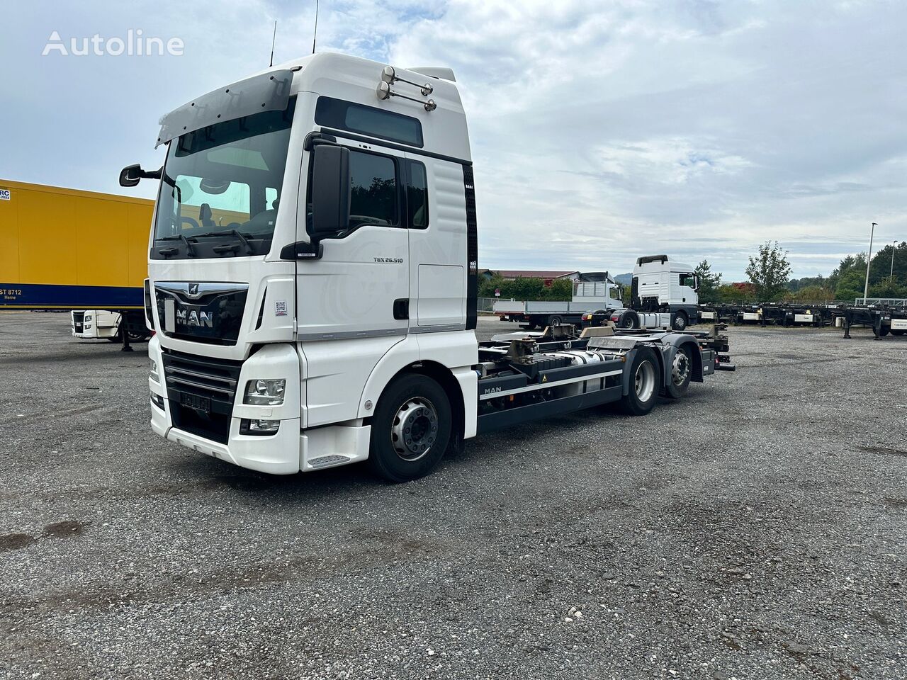 MAN TGX 26.510 LL  container chassis