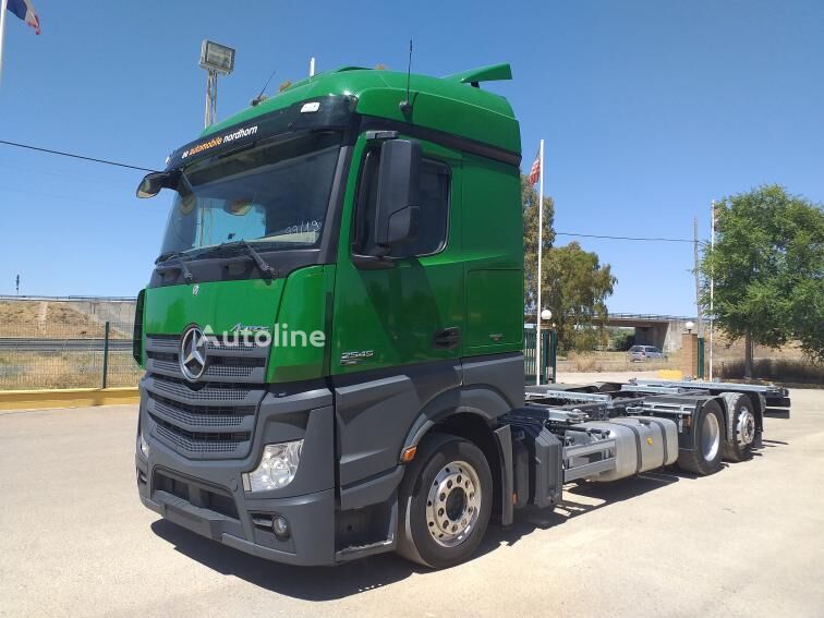 Mercedes-Benz ACTROS 25 45 Containerchassis LKW