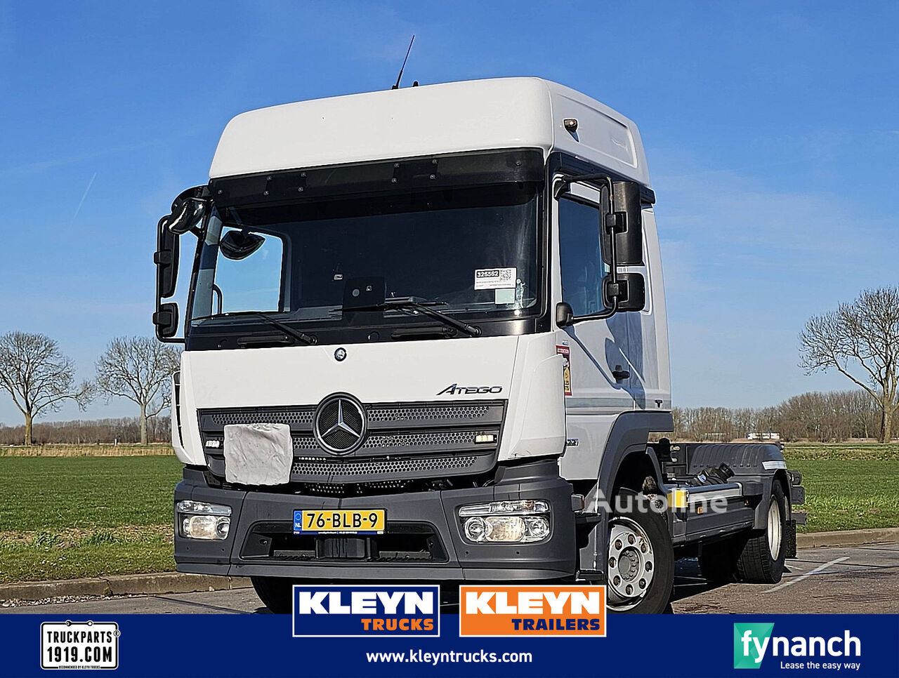 Mercedes-Benz ATEGO 1221 WB 356 AIRCO ADR container chassis - Autoline