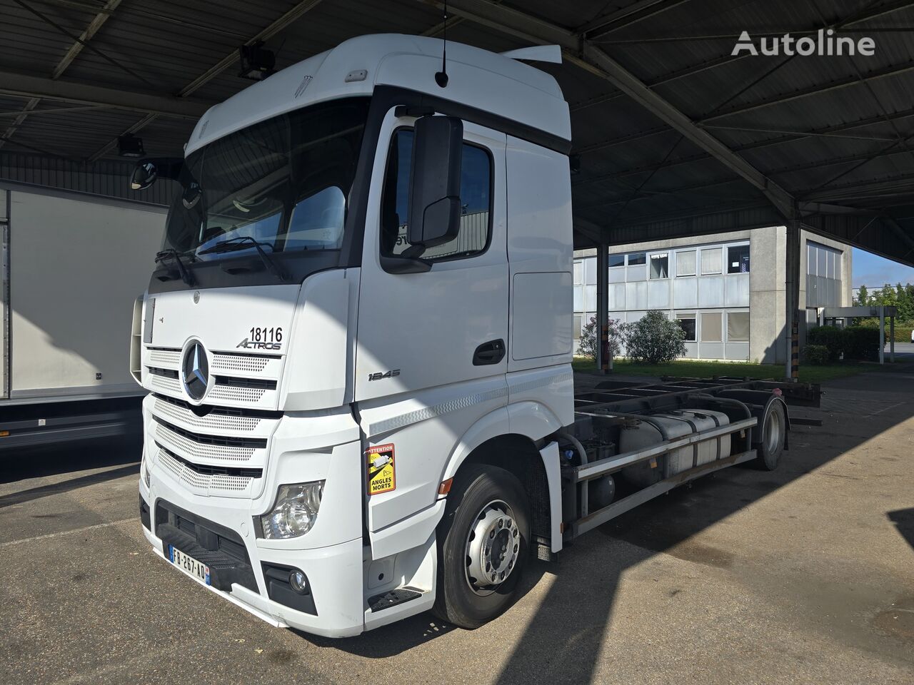 Mercedes-Benz Actros 1845 container chassis