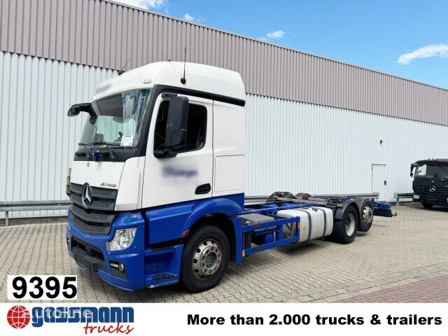 Mercedes-Benz Actros 2540 L 6x2, Retarder, Liftachse container chassis