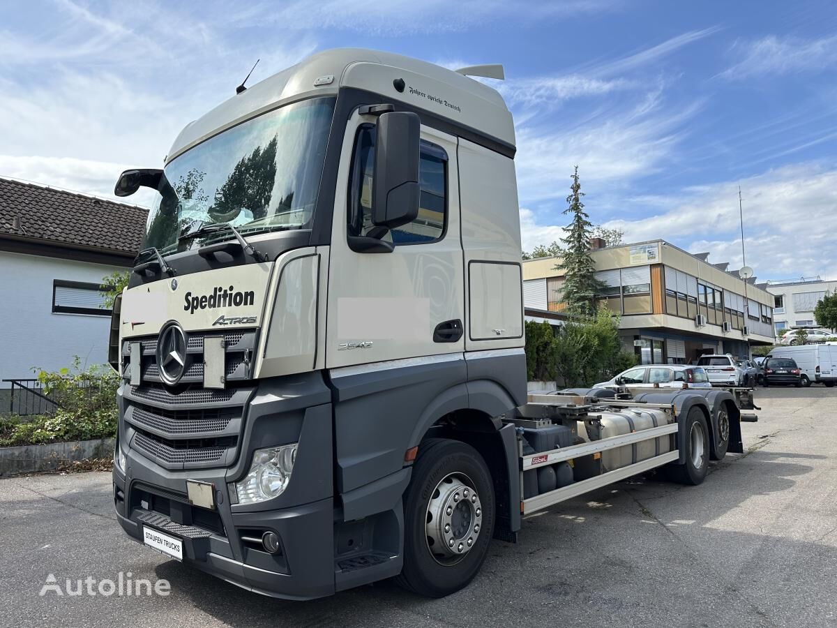 Mercedes-Benz Actros 2542 LL BDF Standard 6x2 Multiwechsler containerchassis