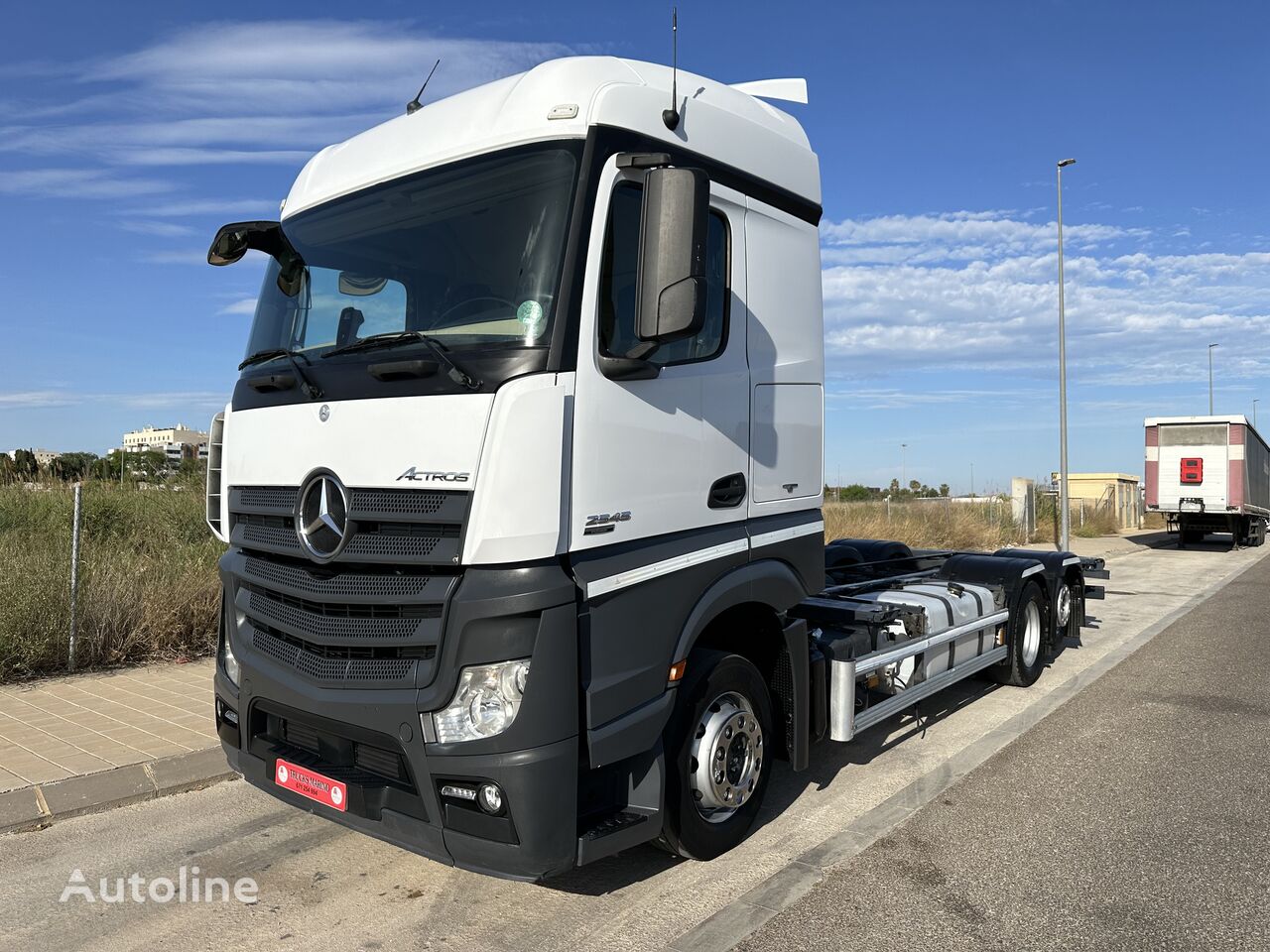 Mercedes-Benz Actros 2545 container chassis - Autoline