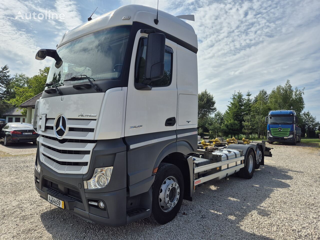 Mercedes-Benz Actros 2545  camión de contenedores