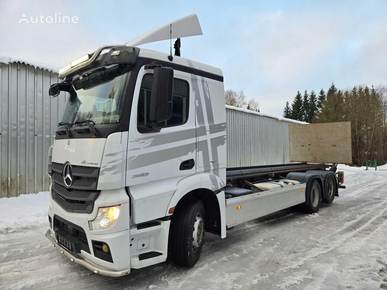 Mercedes-Benz Actros 2653 6X2 konteinervedējs