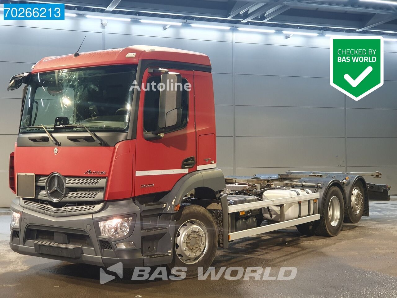 Mercedes-Benz Antos 2533 6X2 ClassicSpace Lift + Stuuras ADR Euro 6 konteinervedējs