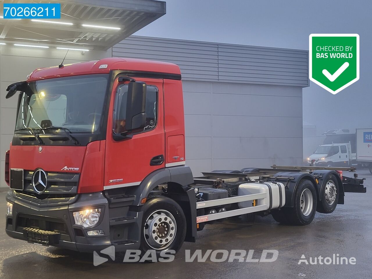 Mercedes-Benz Antos 2535 6X2 ADR Lift+steering axle Automatic Euro 6 konteinervedējs