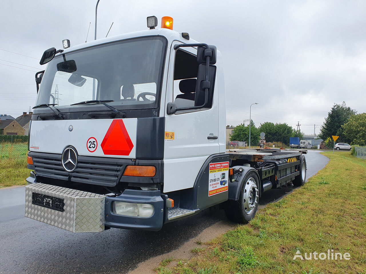 Mercedes-Benz Kamag WBH 25 camión de contenedores