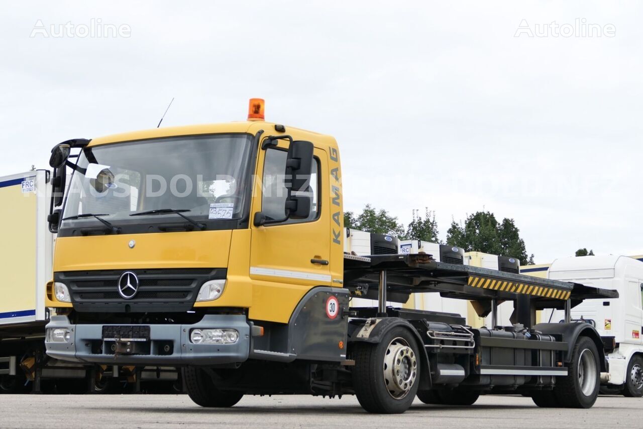 camion pentru transport containere Mercedes-Benz Kamag WBH 25 P BDF Container truck