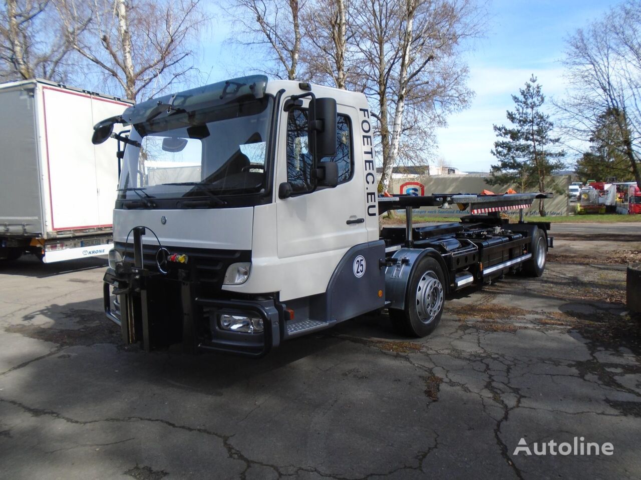 camion porte-conteneur Mercedes-Benz Kamag/Wiesel/WBH/KB3672