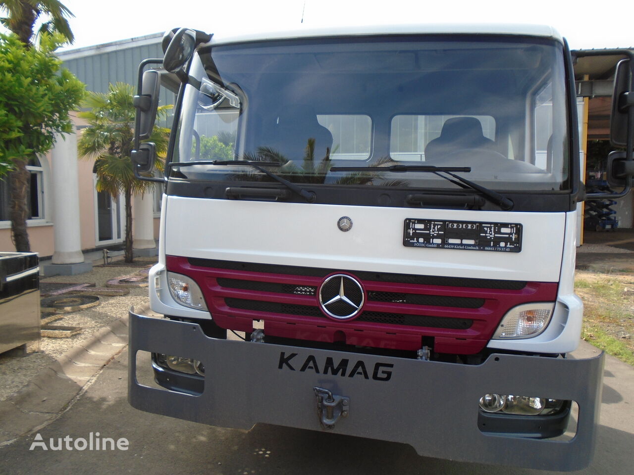 контейнеровоз Mercedes-Benz Mercedes-Benz Kamag/Wiesel/WBH/KB3906/mit Garantie