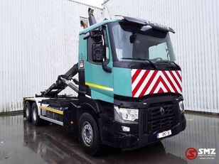 camion porte-conteneur Renault C 380 Ajk