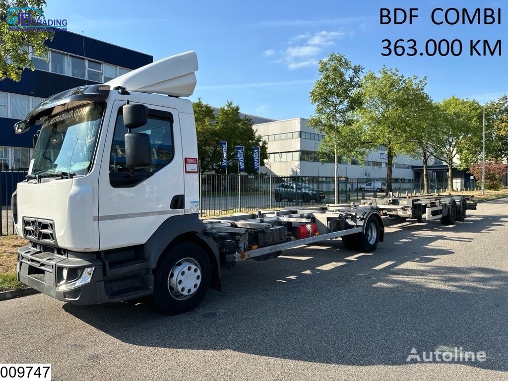 Renault D 280 EURO 6, Combi konteinervedējs