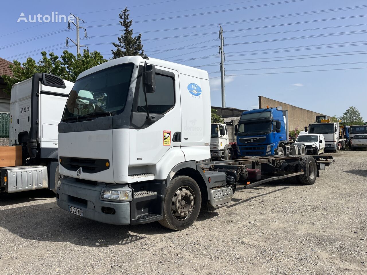 camion pentru transport containere Renault Premium 300