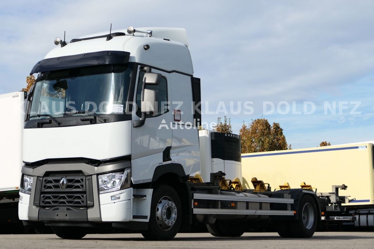 شاحنة نقل الحاويات Renault T 460 BDF Retarder Vollluft Navi Kamera Euro 6