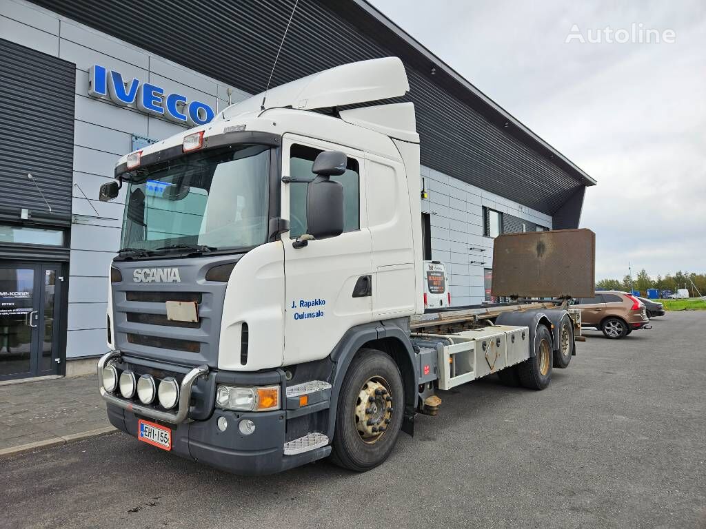 camion porte-conteneur Scania G420 6x2*4