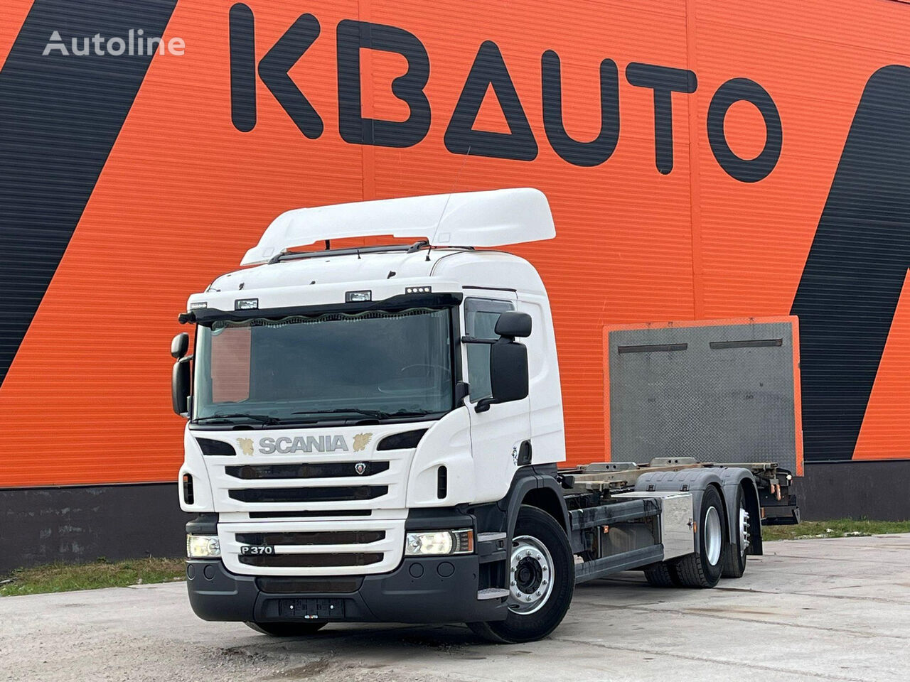 контейнеровоз Scania P 370 6x2*4 LOW MILEAGE ! / CHASSIS L=7500 mm