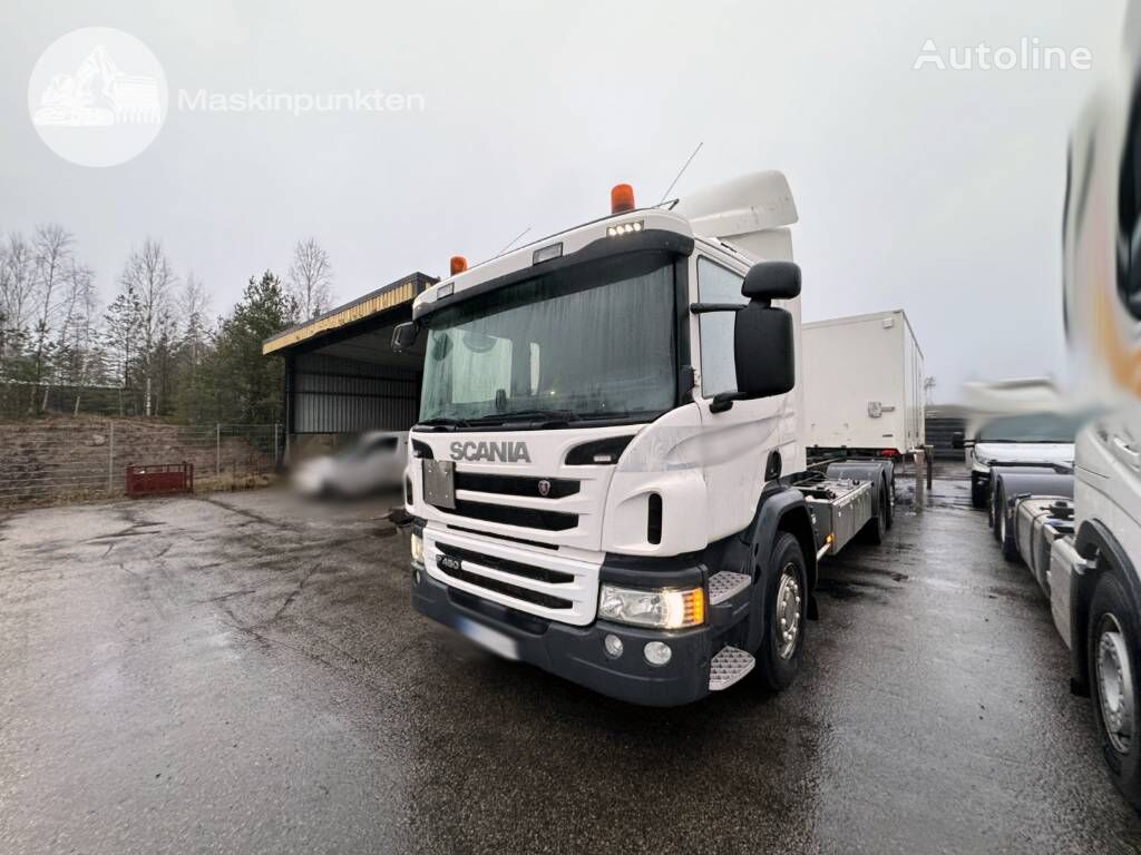 sasis kontainer Scania P 450 LB