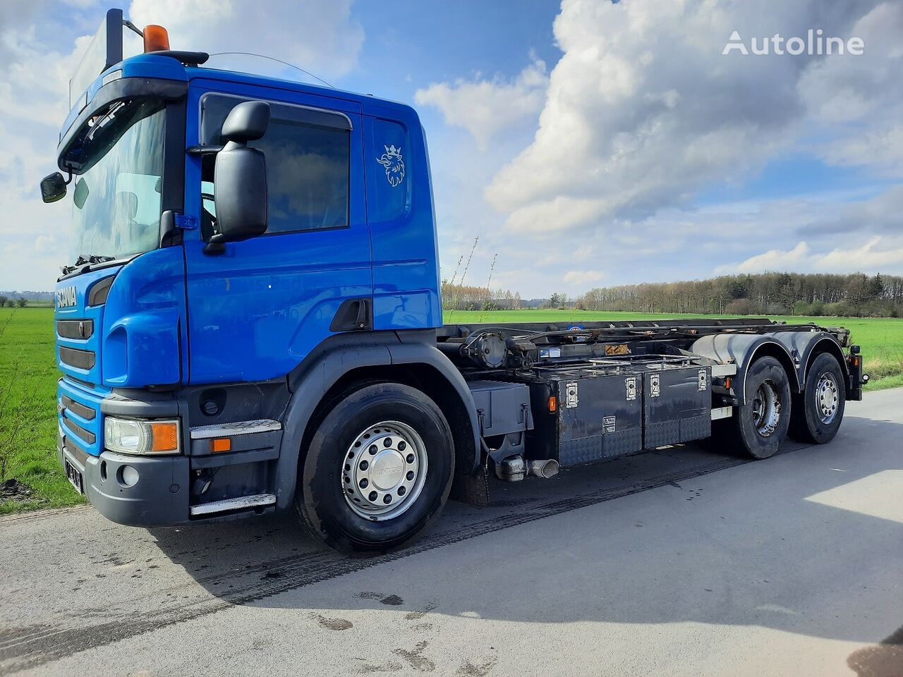 Scania P410 container chassis