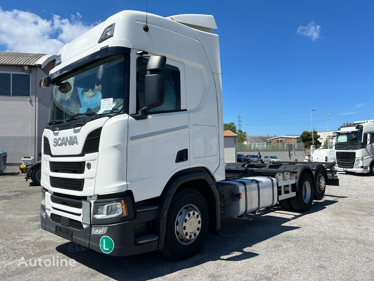 kontejnerová doprava Scania R 450