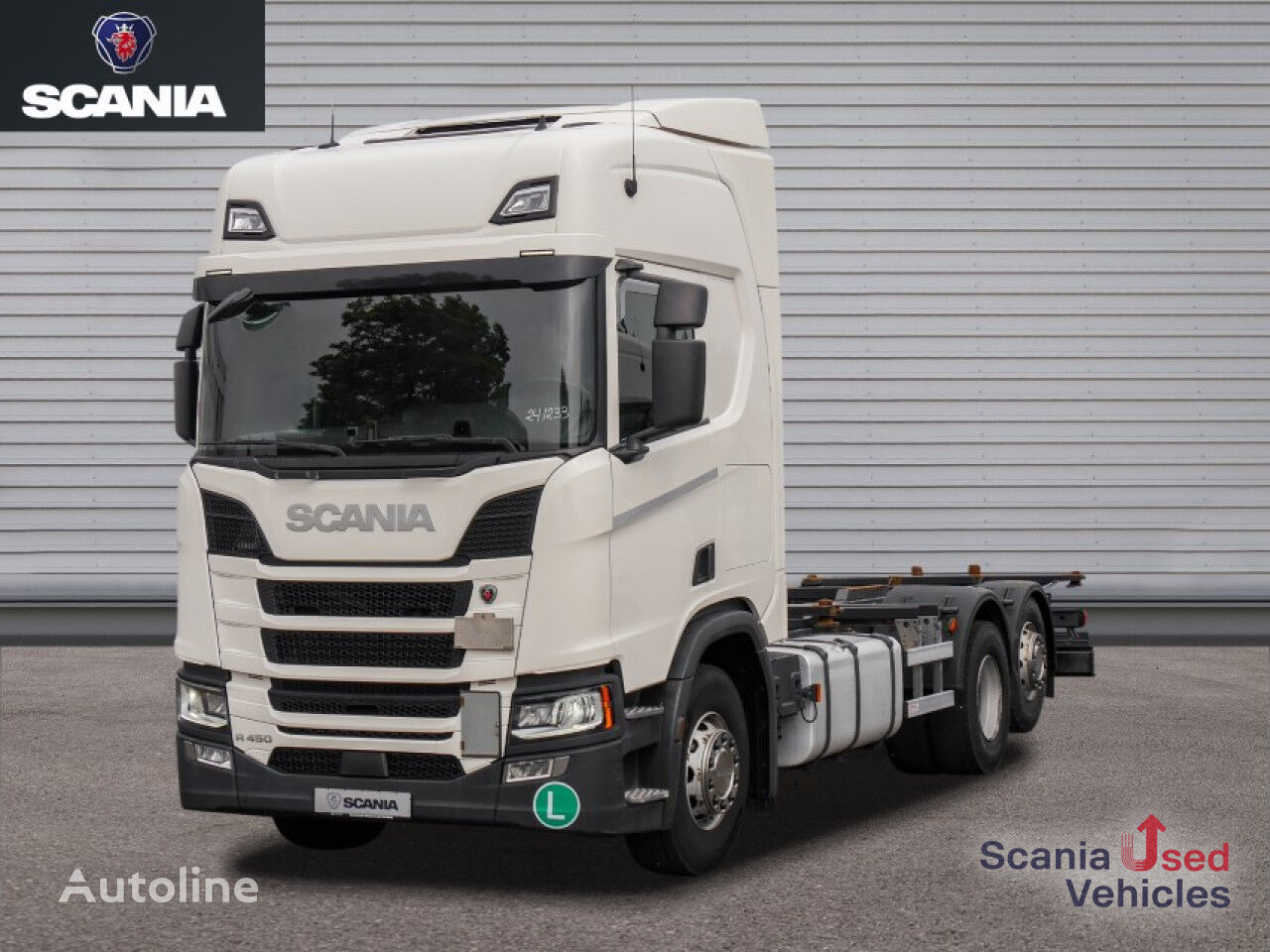 Scania R 450  container chassis