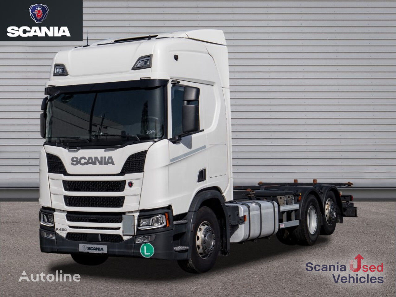 контейнеровоз Scania R 450 B6x2*4NB Lenkachse,Standklima