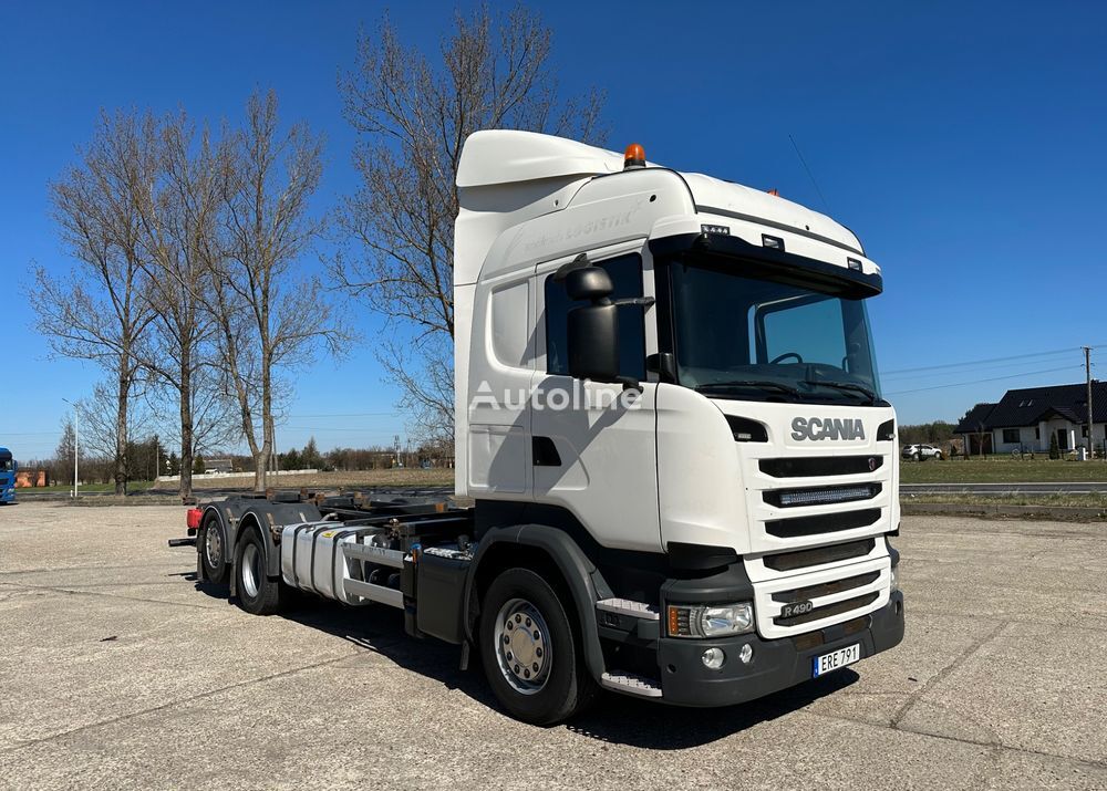 Scania R 490 Containerchassis LKW