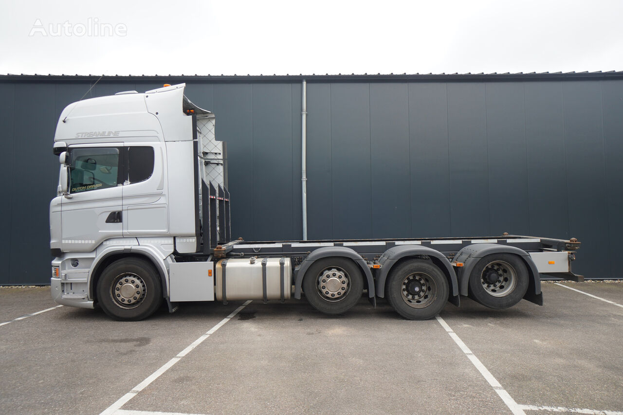 Scania R 490 8X2 20FT CONTAINER TRUCK 804.000KM camión de contenedores