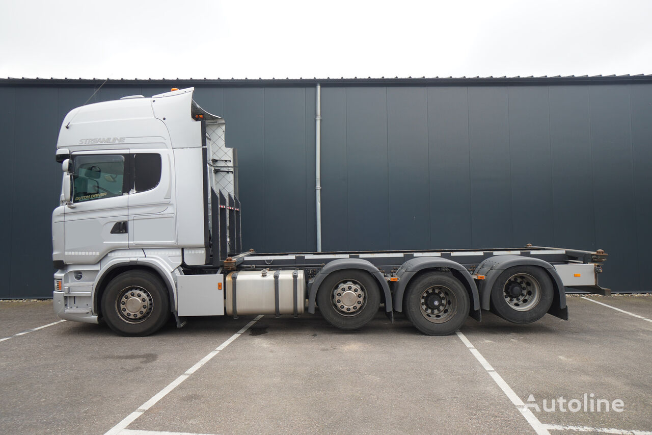 Scania R 490 8X2 20FT CONTAINER TRUCK 804.000KM konténer teherautó