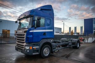 Scania R360+E5+INTARDER+HOLLANDIA container chassis