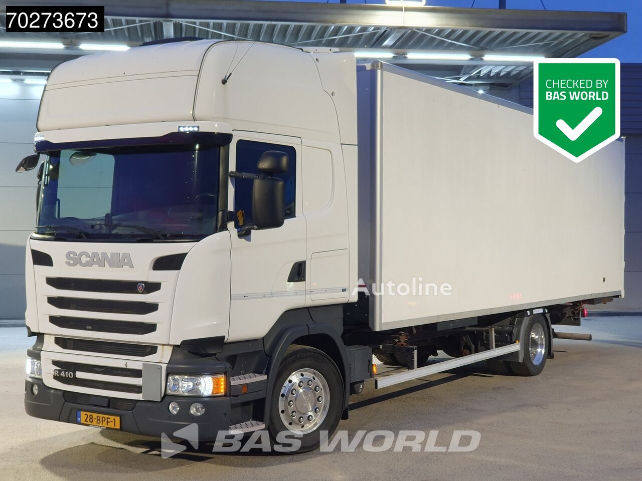 Nosič kontajnerov Scania R410 4X2 NL-Truck BDF Retarder Topline Euro 6 - Autoline