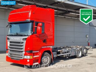 контейнеровоз Scania R410 6X2 Retarder CR19T ACC Standklima Liftachse