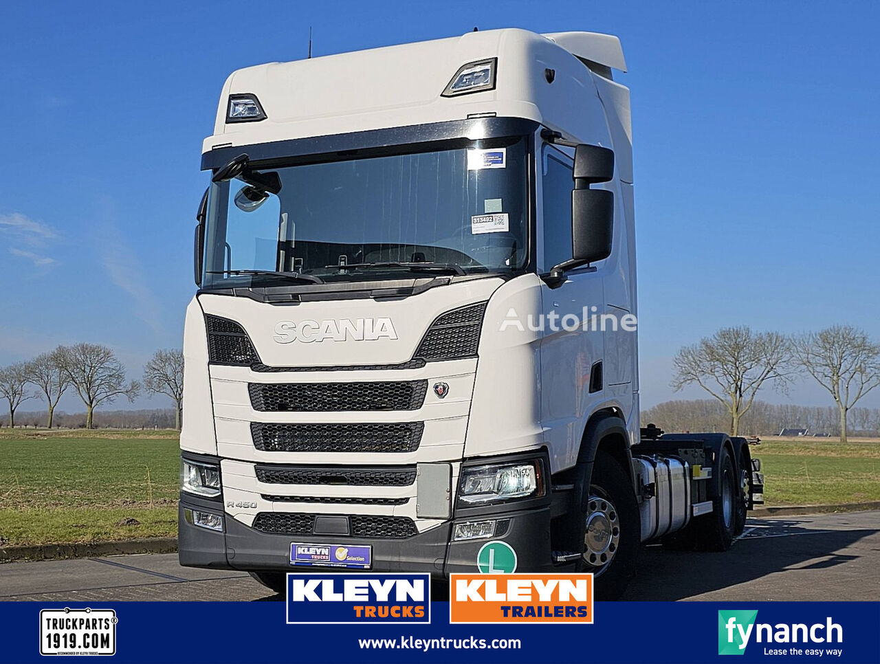 Scania R450 6x2*4 vozilo za prevoz kontejnera