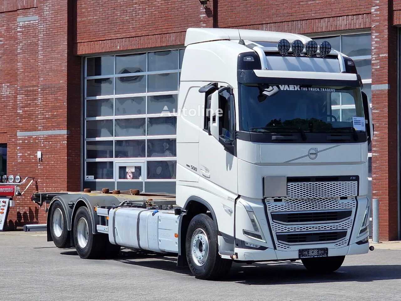 Volvo FH 13.500 Globetrotter 6x2 BDF - Retarder - 4.90 WB - Full air - camión de contenedores - Autoline